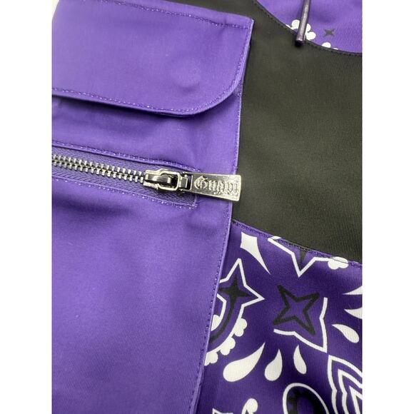 Size 34 Guapi Designer Joggers Purple 1 Of 100 - Picture 5 of 6